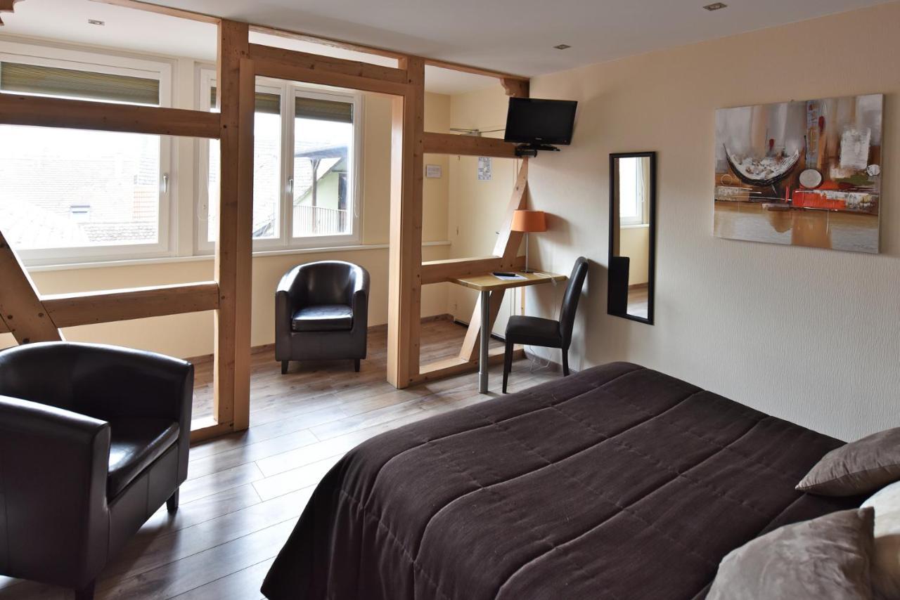 Hotel De L'Ange Niedermorschwihr Zewnętrze zdjęcie
